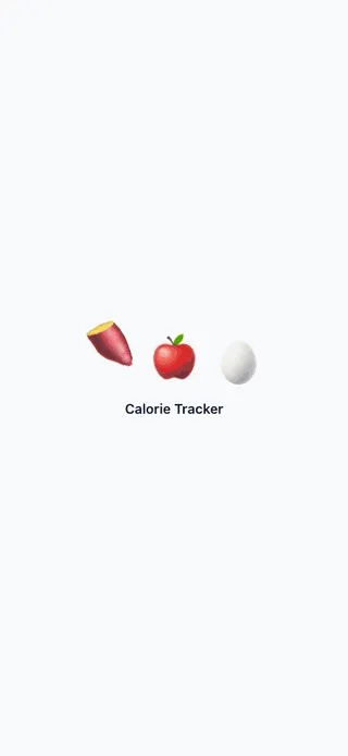 Short tour of the app: loading, log, add-food, trends, guide, and goals screens