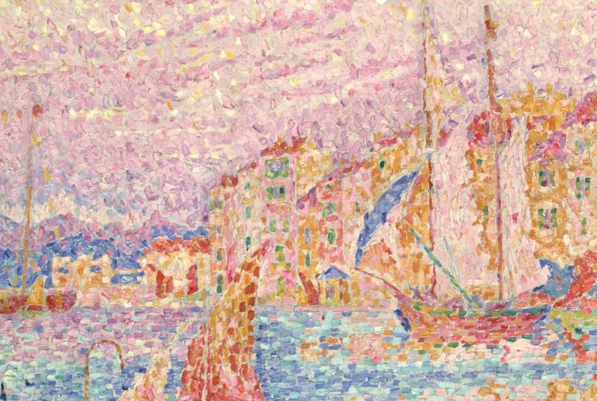 The Port of Saint-Tropez by Paul Signac